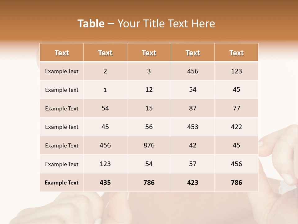 Beautiful Closeup Healthcare PowerPoint Template