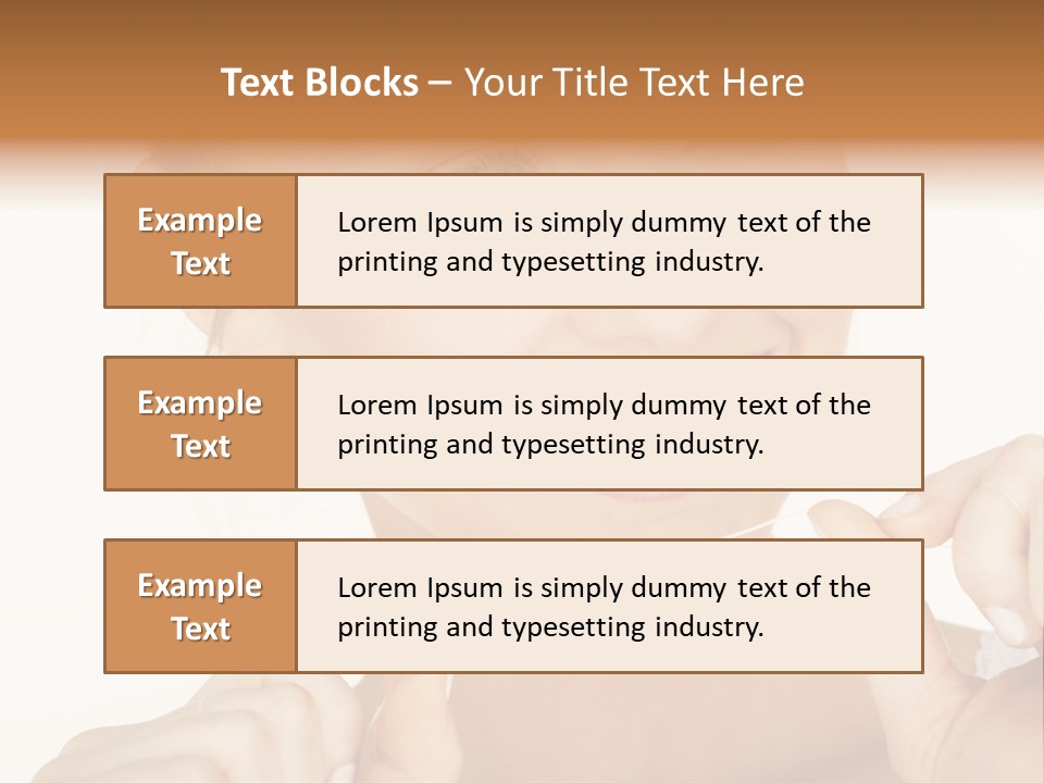 Beautiful Closeup Healthcare PowerPoint Template