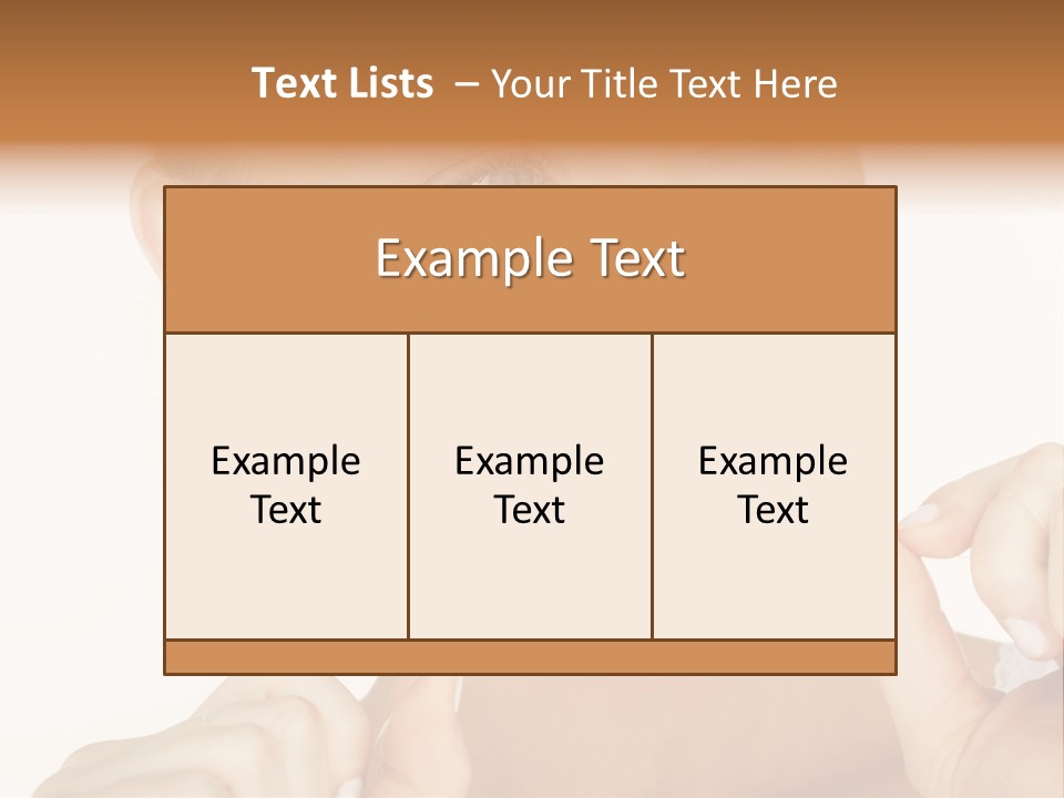 Beautiful Closeup Healthcare PowerPoint Template