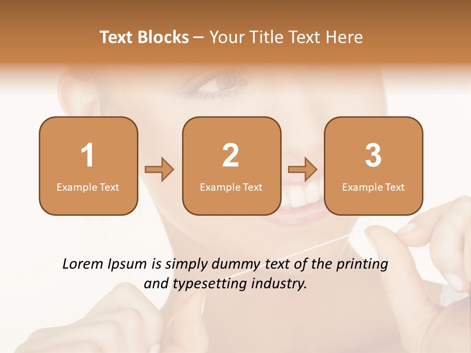 Beautiful Closeup Healthcare PowerPoint Template