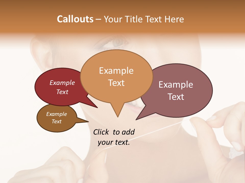 Beautiful Closeup Healthcare PowerPoint Template