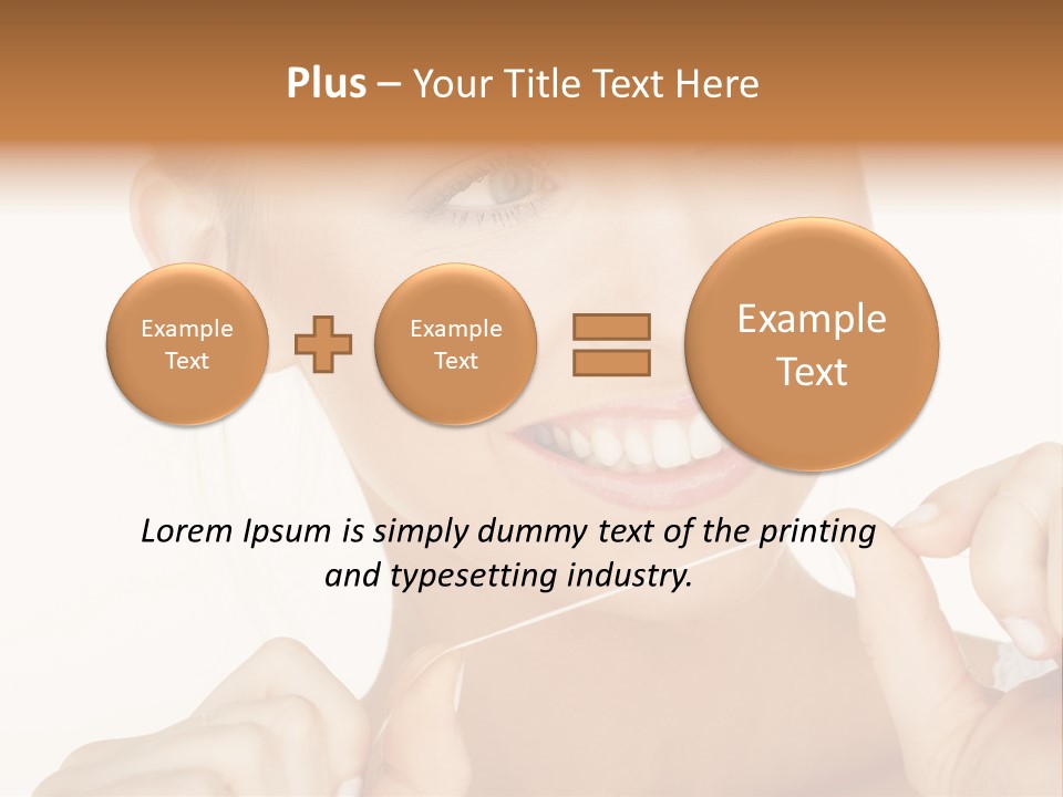 Beautiful Closeup Healthcare PowerPoint Template