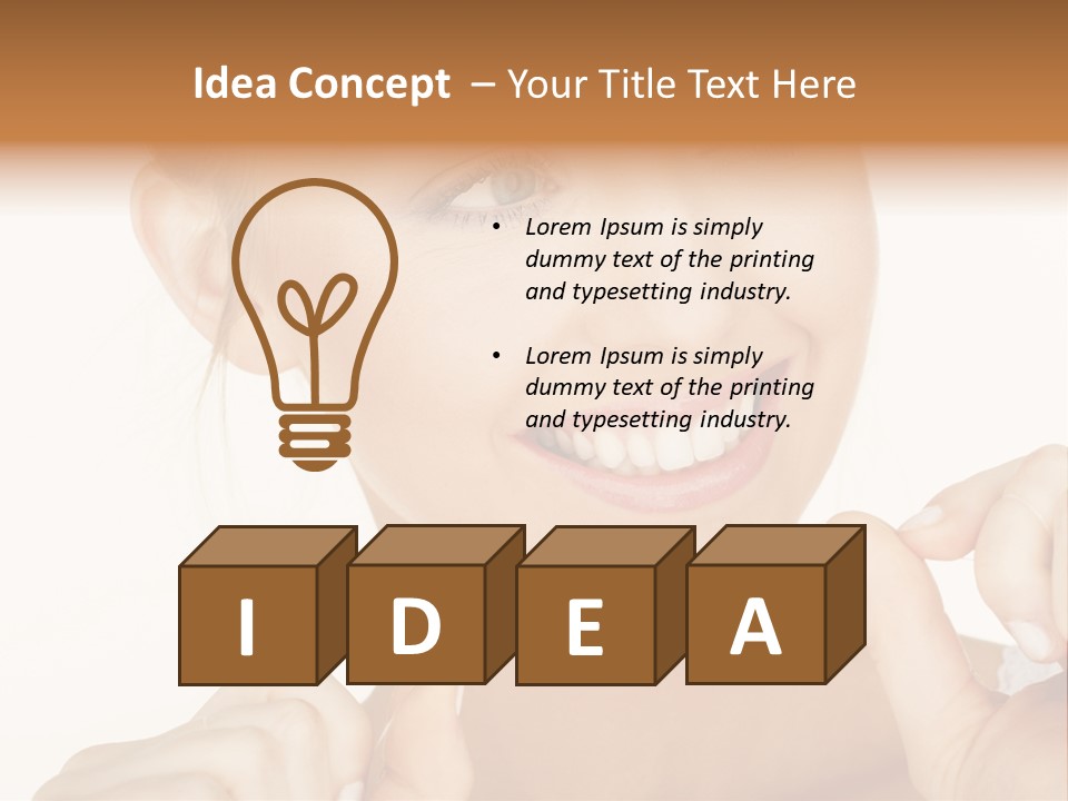 Beautiful Closeup Healthcare PowerPoint Template