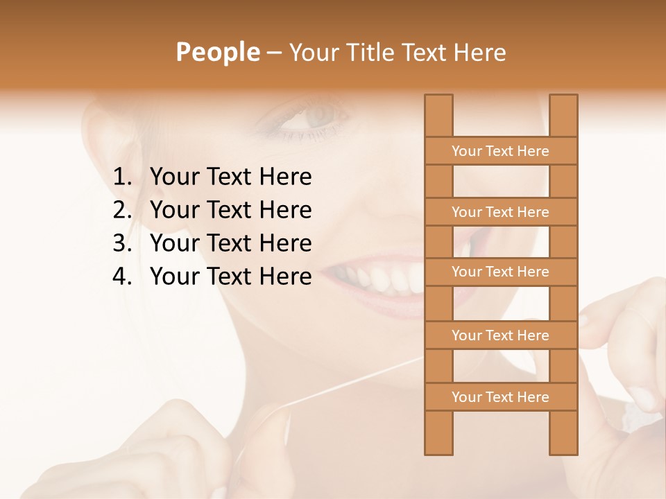 Beautiful Closeup Healthcare PowerPoint Template