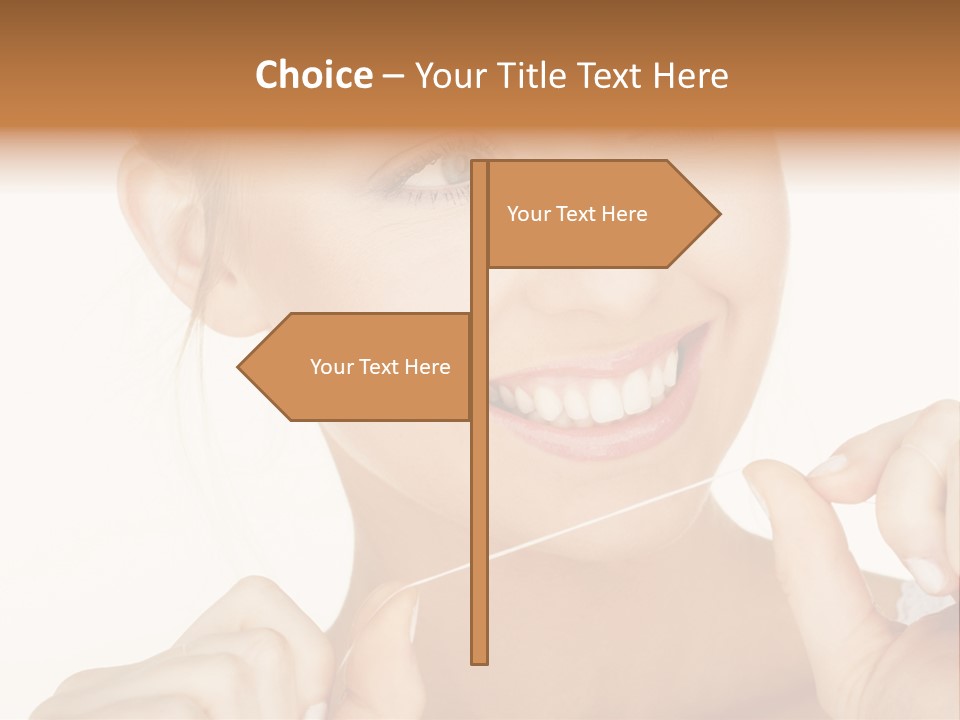 Beautiful Closeup Healthcare PowerPoint Template