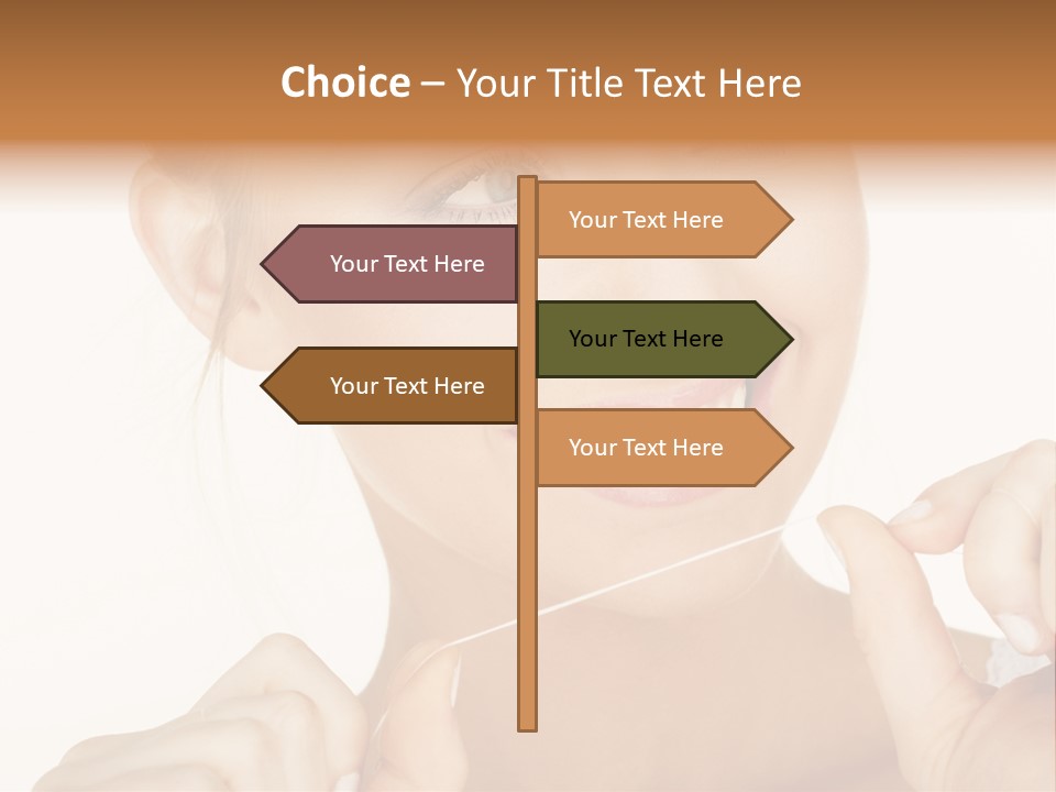 Beautiful Closeup Healthcare PowerPoint Template