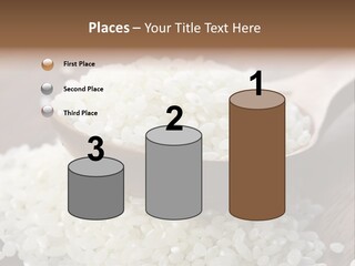 Macro Rice Vegetarian PowerPoint Template