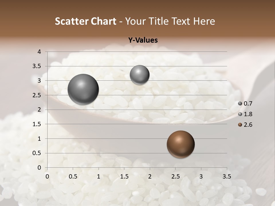 Macro Rice Vegetarian PowerPoint Template
