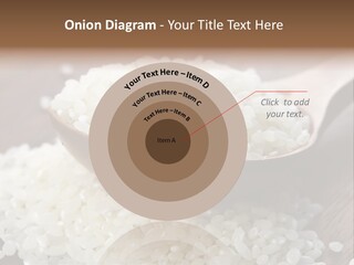 Macro Rice Vegetarian PowerPoint Template