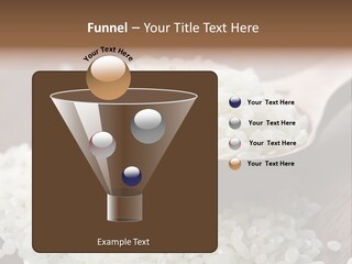 Macro Rice Vegetarian PowerPoint Template