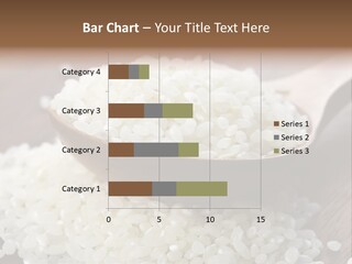 Macro Rice Vegetarian PowerPoint Template