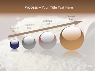 Macro Rice Vegetarian PowerPoint Template