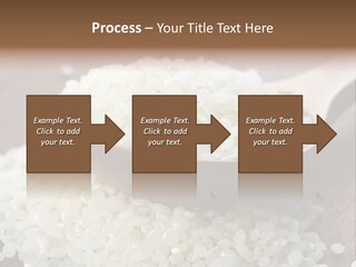 Macro Rice Vegetarian PowerPoint Template