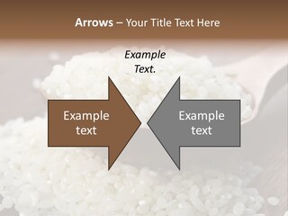 Macro Rice Vegetarian PowerPoint Template