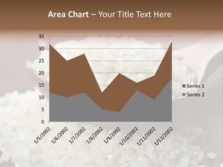 Macro Rice Vegetarian PowerPoint Template