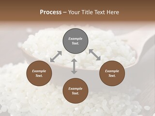 Macro Rice Vegetarian PowerPoint Template
