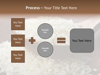Macro Rice Vegetarian PowerPoint Template