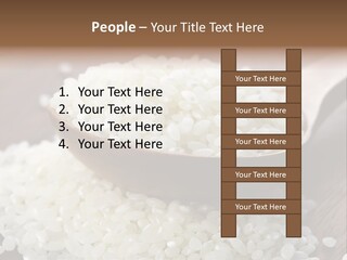 Macro Rice Vegetarian PowerPoint Template