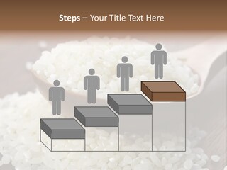 Macro Rice Vegetarian PowerPoint Template