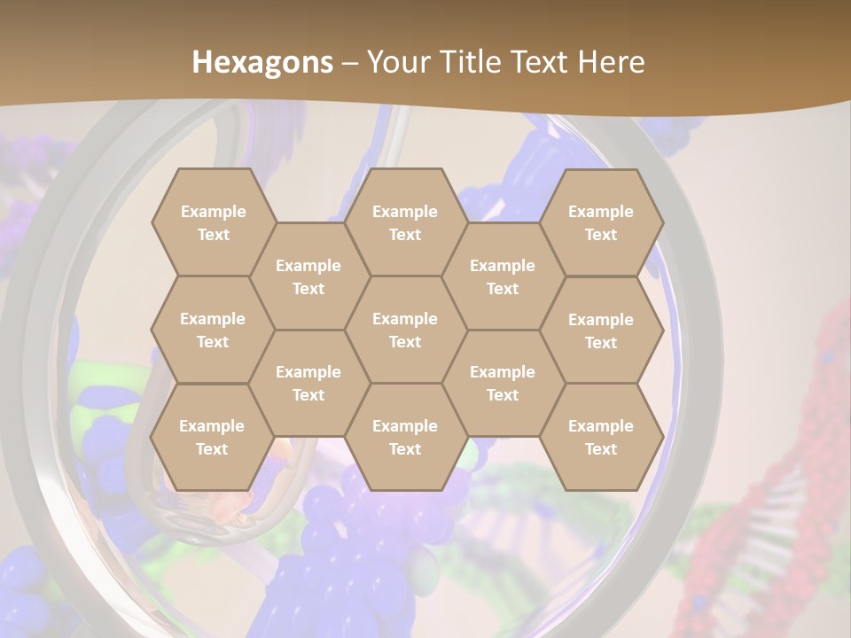 Genetics Fraction Fetus PowerPoint Template