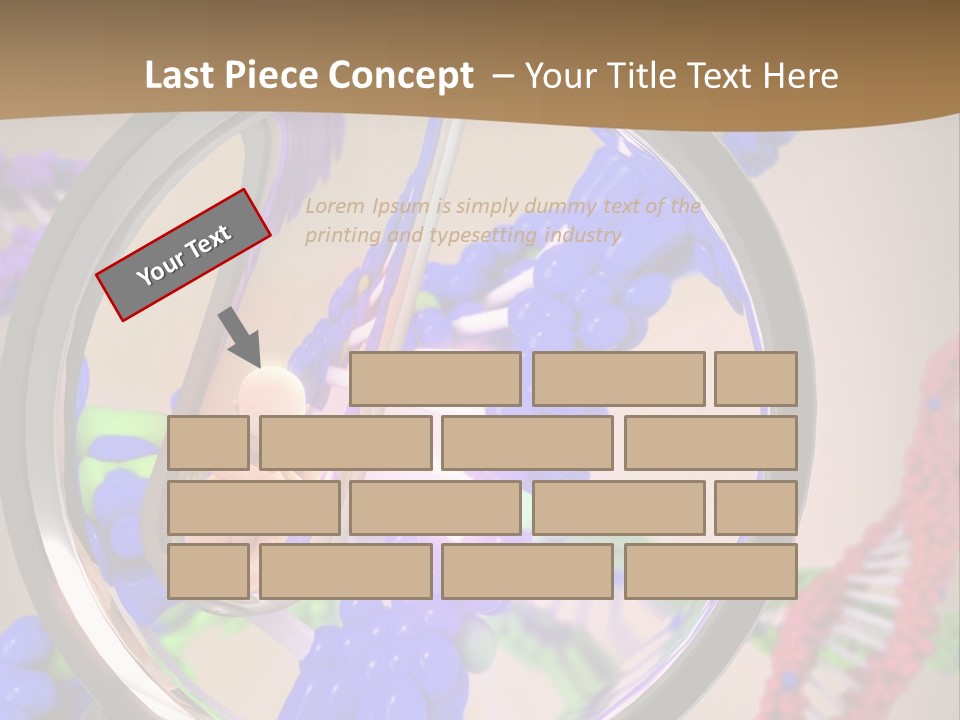 Genetics Fraction Fetus PowerPoint Template