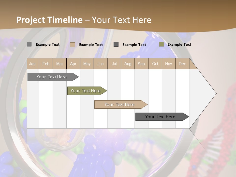 Genetics Fraction Fetus PowerPoint Template