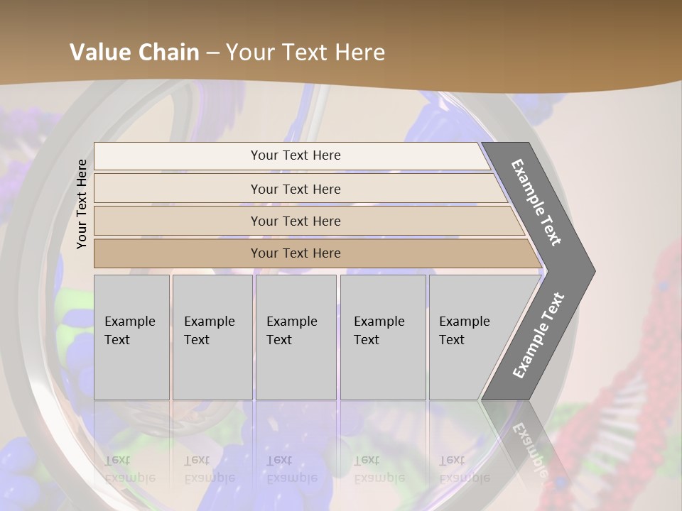 Genetics Fraction Fetus PowerPoint Template