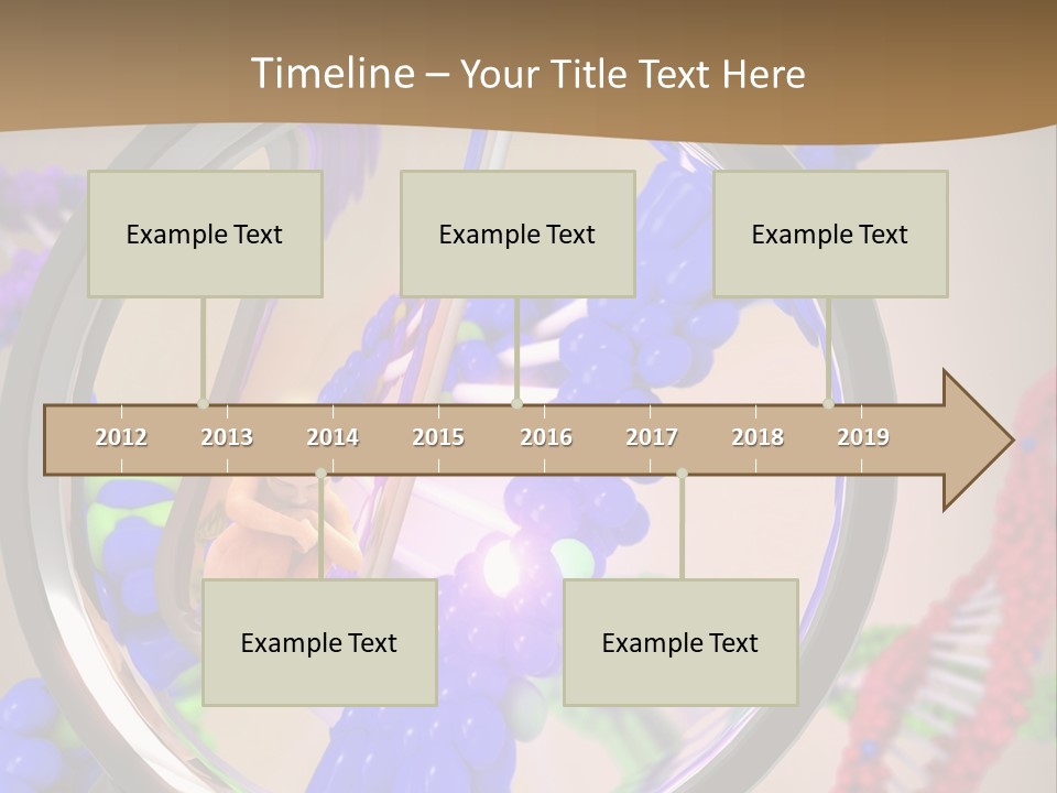 Genetics Fraction Fetus PowerPoint Template