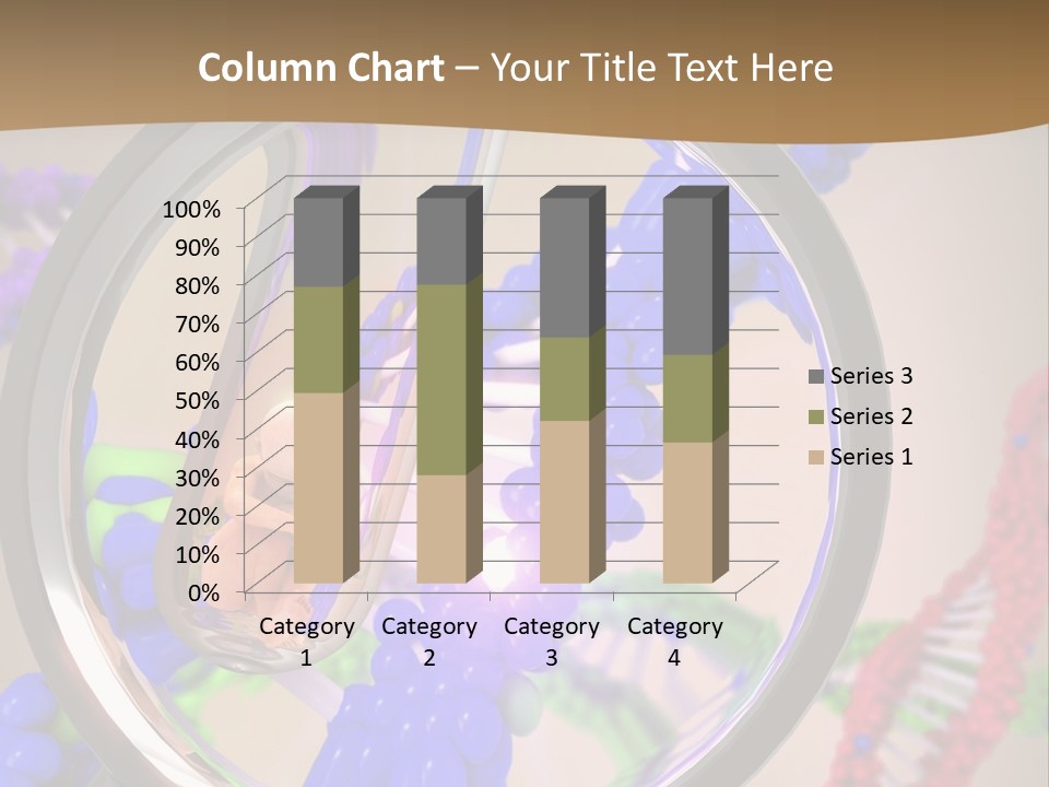 Genetics Fraction Fetus PowerPoint Template