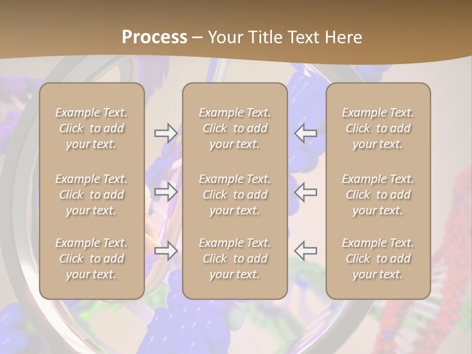 Genetics Fraction Fetus PowerPoint Template