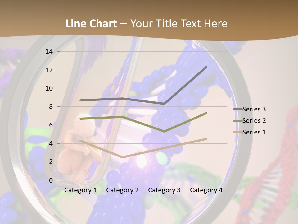 Genetics Fraction Fetus PowerPoint Template
