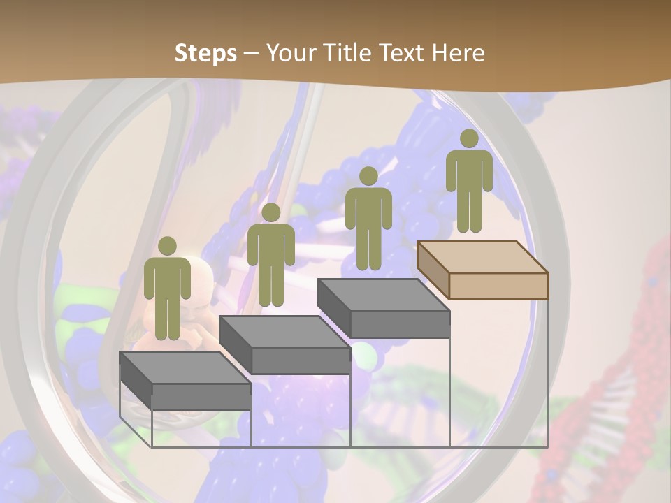 Genetics Fraction Fetus PowerPoint Template