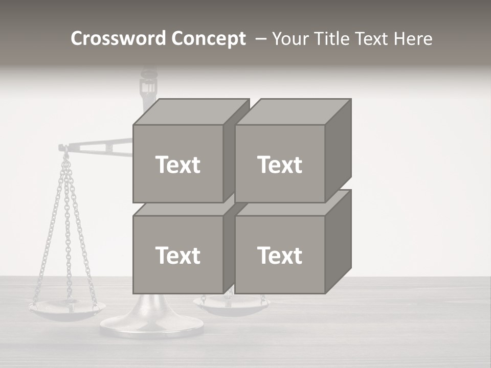 Litigation Old Innocence PowerPoint Template
