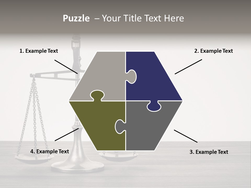 Litigation Old Innocence PowerPoint Template