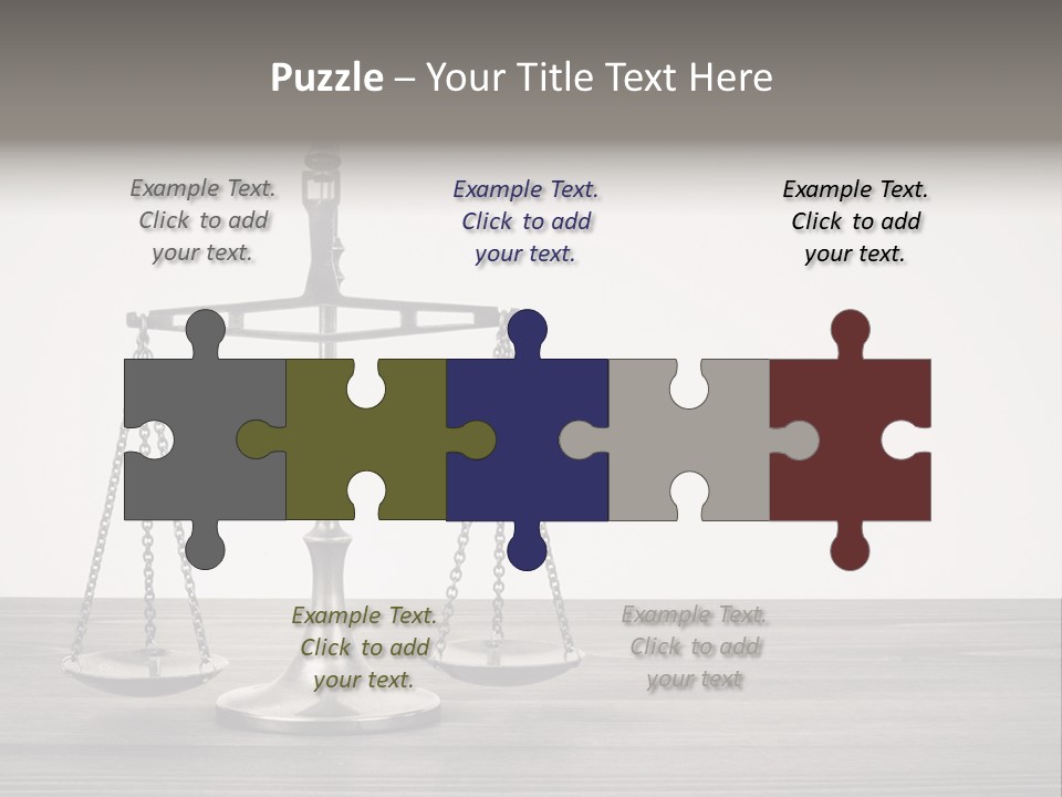 Litigation Old Innocence PowerPoint Template