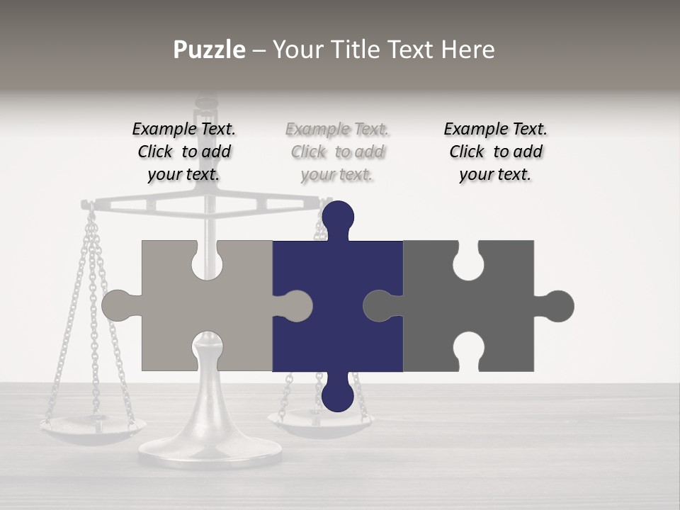 Litigation Old Innocence PowerPoint Template