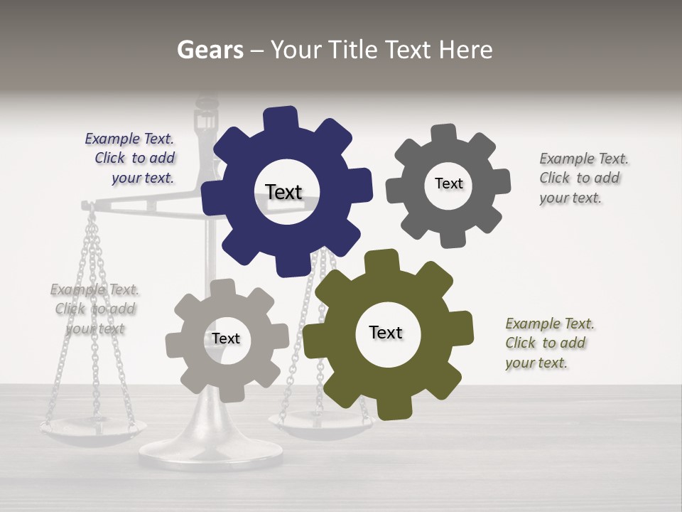 Litigation Old Innocence PowerPoint Template