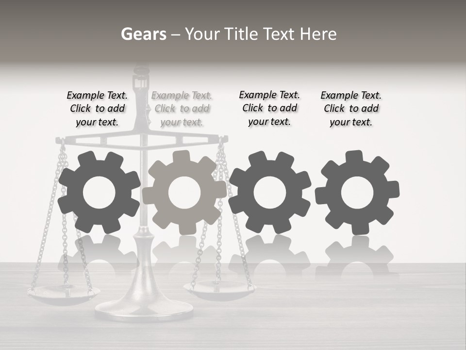 Litigation Old Innocence PowerPoint Template