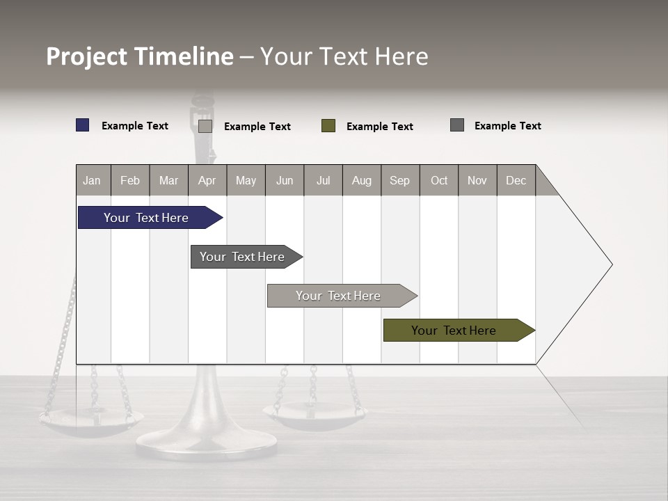 Litigation Old Innocence PowerPoint Template