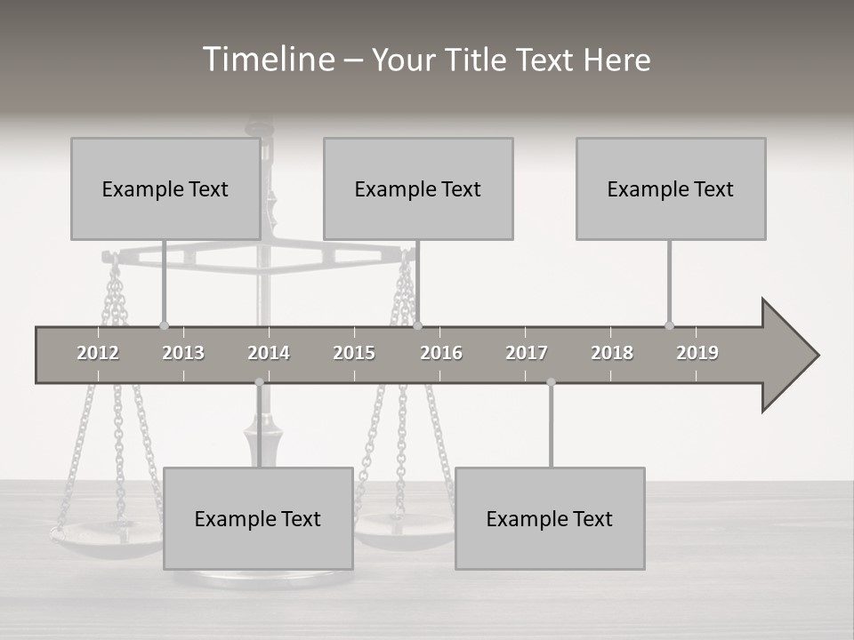 Litigation Old Innocence PowerPoint Template