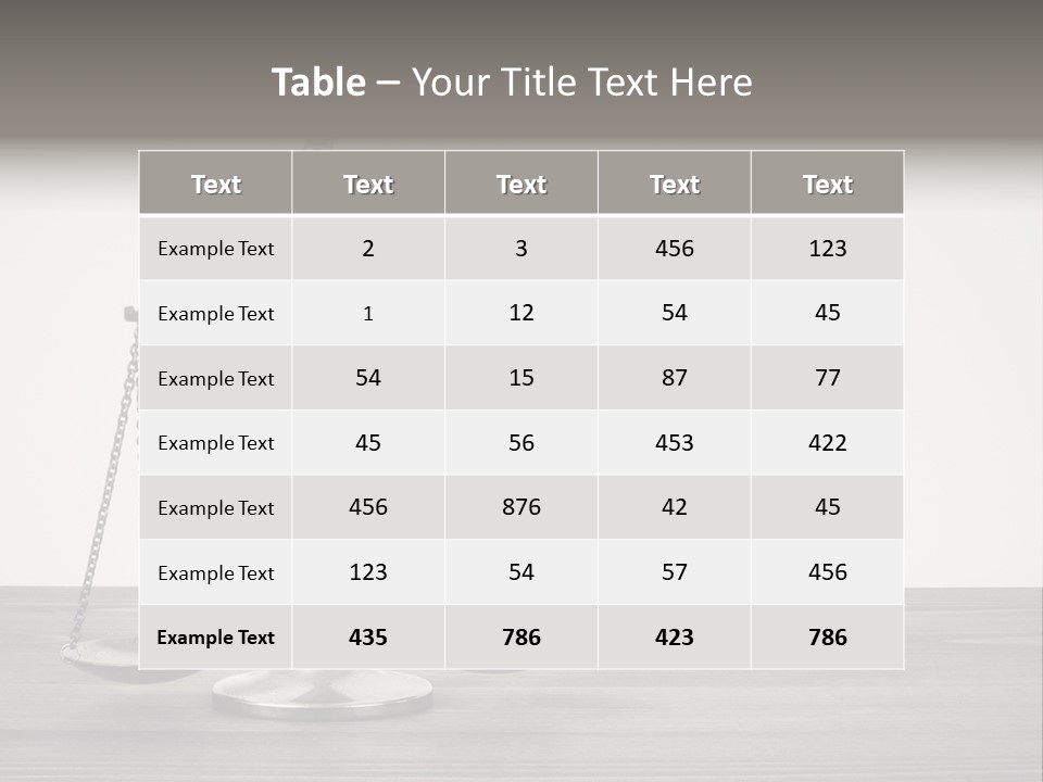 Litigation Old Innocence PowerPoint Template