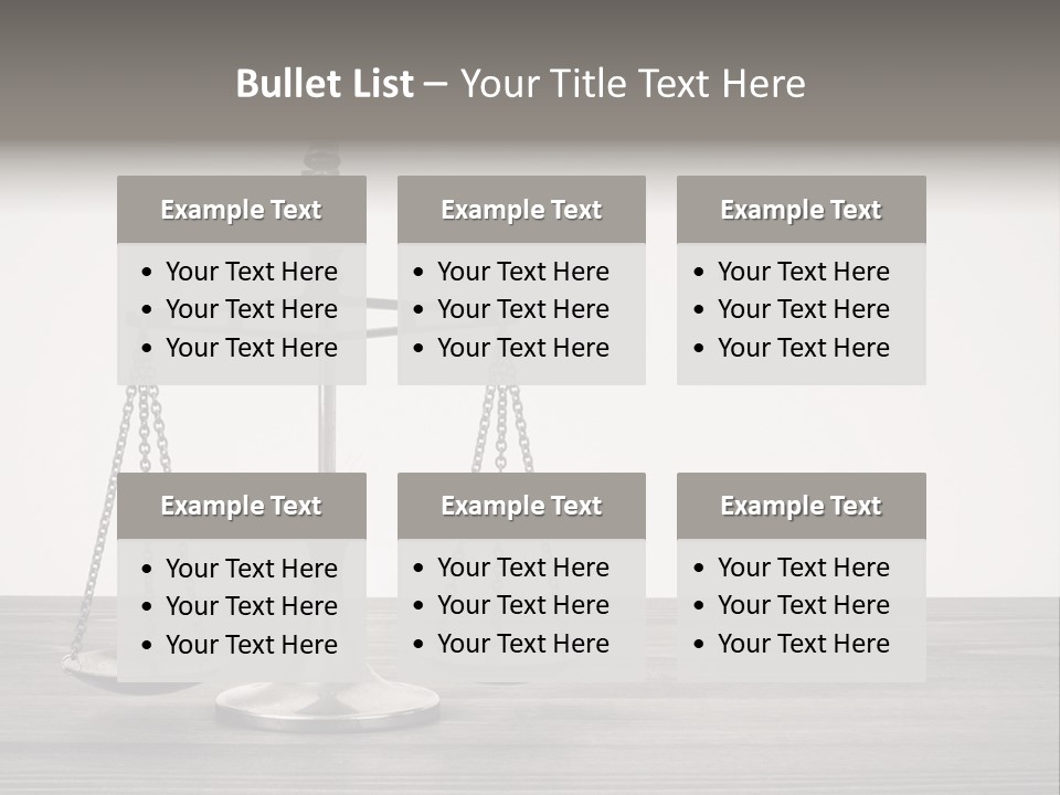 Litigation Old Innocence PowerPoint Template