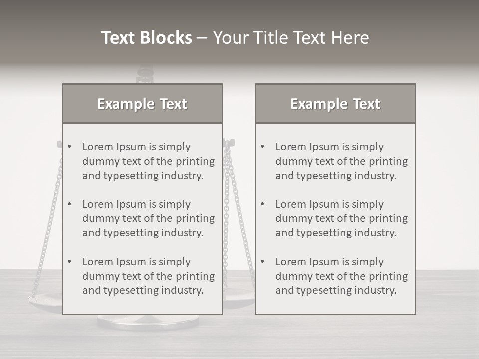Litigation Old Innocence PowerPoint Template