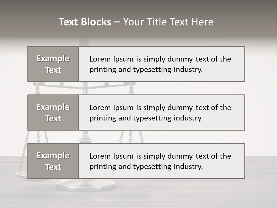 Litigation Old Innocence PowerPoint Template
