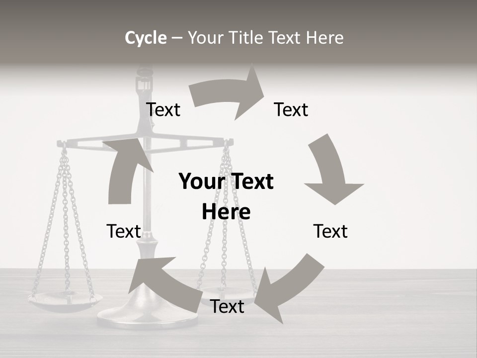 Litigation Old Innocence PowerPoint Template