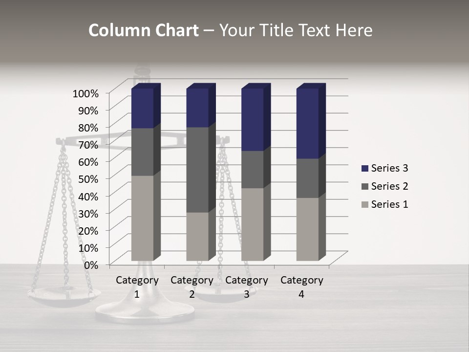 Litigation Old Innocence PowerPoint Template
