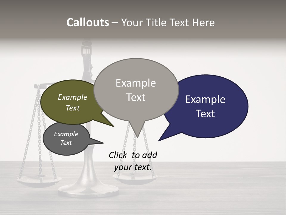 Litigation Old Innocence PowerPoint Template