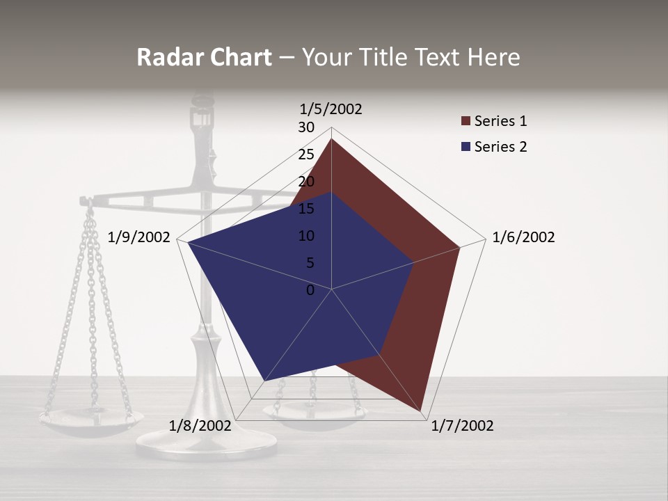 Litigation Old Innocence PowerPoint Template