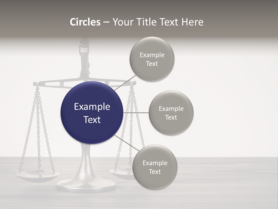 Litigation Old Innocence PowerPoint Template