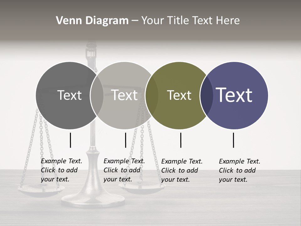 Litigation Old Innocence PowerPoint Template